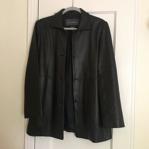 Vintage Leather Blazer